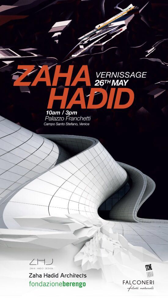 Locandina Zaha Hadid