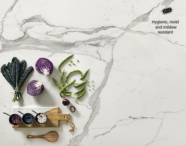 Functional and easy to clean, Italstone slabs are the perfect solution for food preparation, where maximum hygiene and cleanliness are required