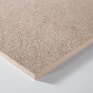 Porcelain stoneware slab 20mm thick with anti-slip properties and excellent load resistance.