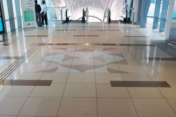 Santamargherita Gallery Burj Khalifa Metro Dubai Sm Flooring