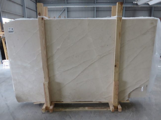 Natural Stone Bemarsa Marble White Cloudy Polished Slabs (1)