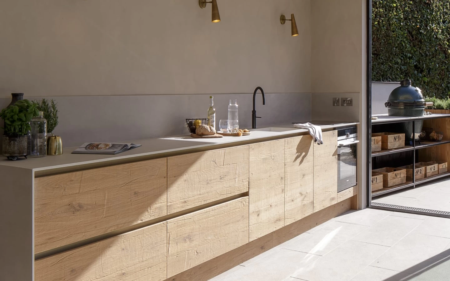 Atlas Plan Concrete Boost White In And Out Kitchen Concrete Effect Worktop